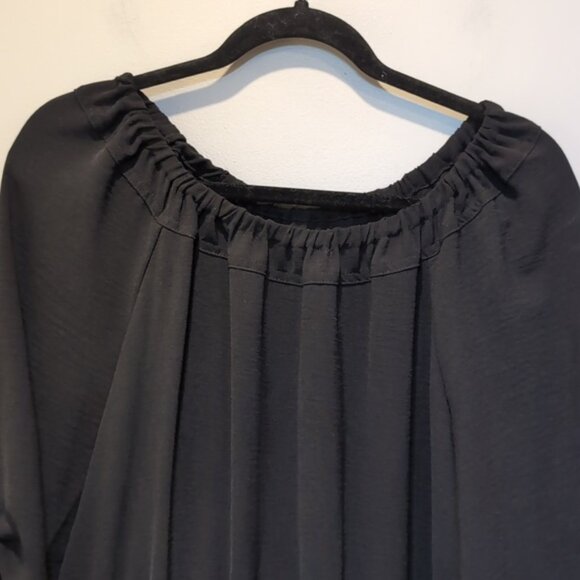 Calvin Klein Drawstring Tie Playsuit Dressy Romper Shorts 3/4 Sleeves Party - Picture 5 of 16